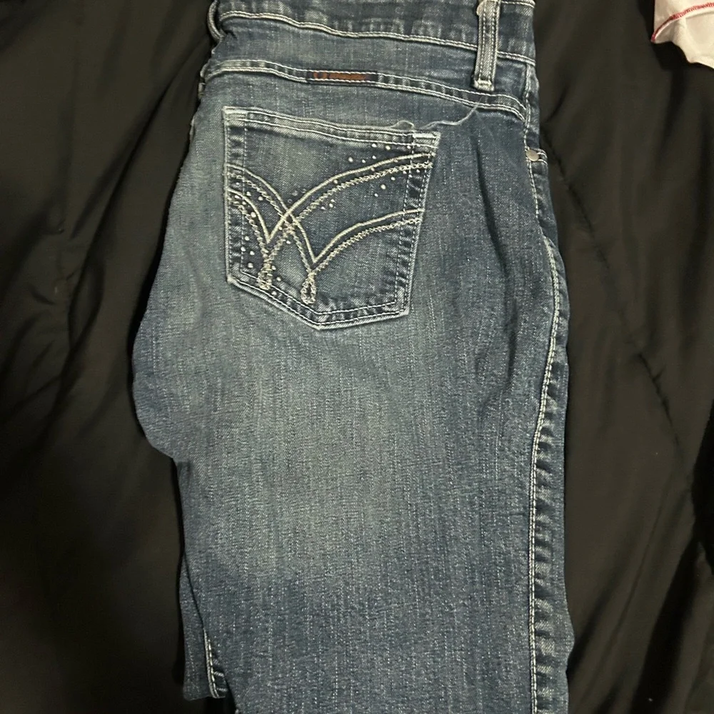 Wrangler Blue Denim Jeans - Picture 3 of 3
